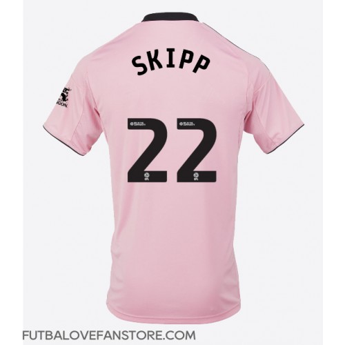 Leicester City Oliver Skipp #22 Tretí futbalový dres 2025-26 Krátky Rukáv Leicester City Oliver Skipp #22 Tretí futbalový dres 2025-26 Krátky Rukáv
